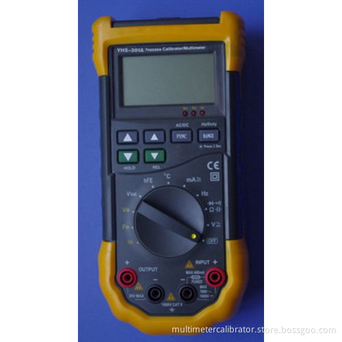 Pocket Multifunction Process Multimeter Calibrator With Diode Test Continuity Beeper